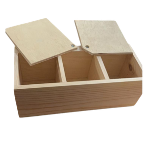 3-Compartment Swivel Box